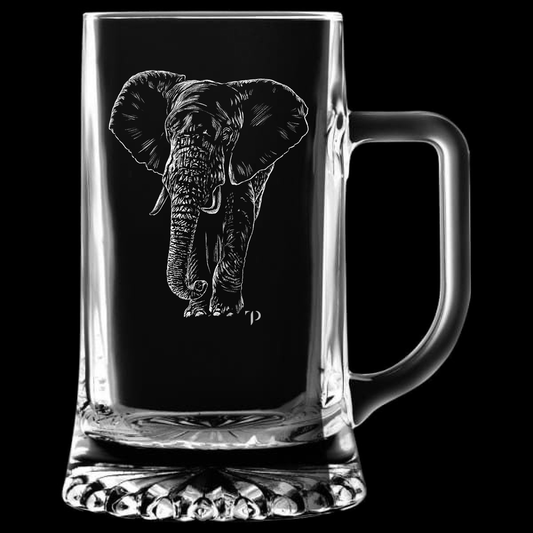 Elefante - Jarra transparente