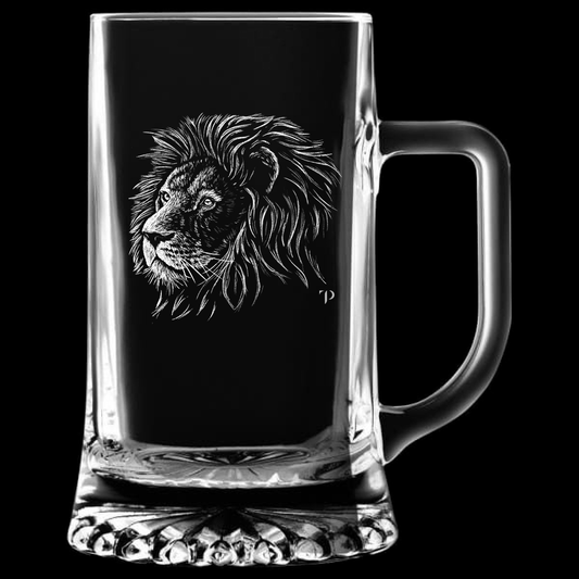 León - Jarra transparente