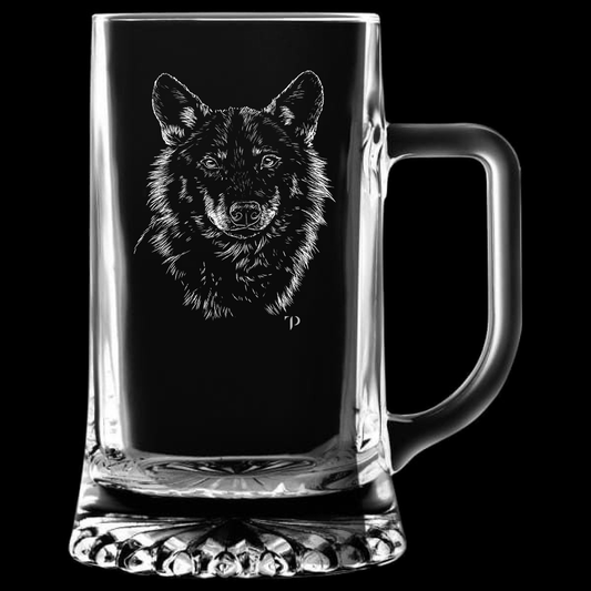 Lobo - Jarra transparente