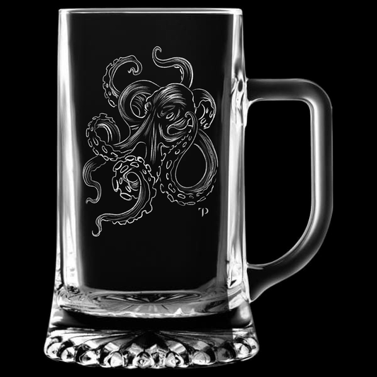 Pulpo - Jarra transparente