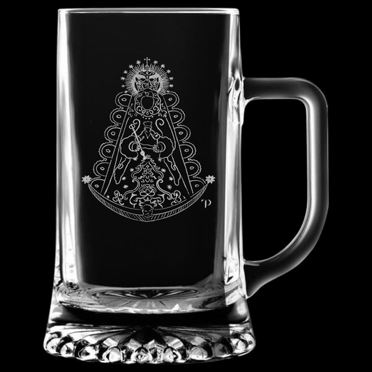 Virgen del Rocío N.2 - Jarra transparente