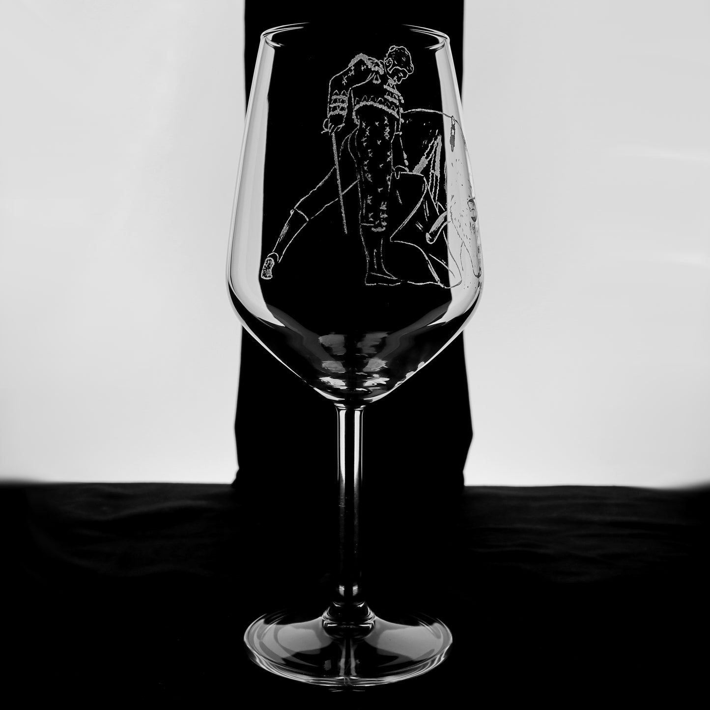MORANTE - Copa Vino Taurina y + Grabados en Vidrio