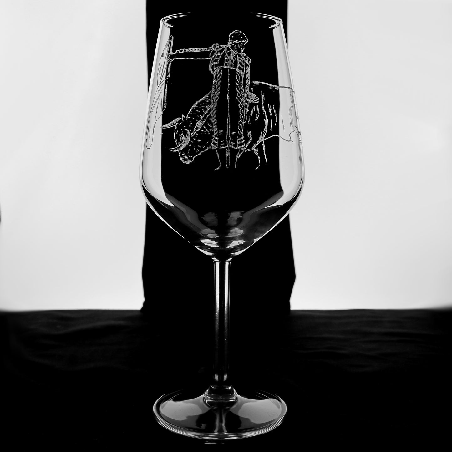 ROCA REY - Copa Vino Taurina y + Grabados en Vidrio