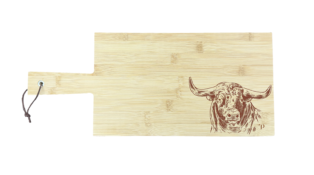 Toro N.2 - Tabla de corte grande de bambú