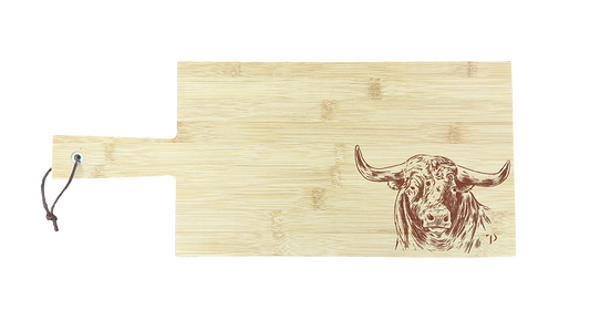 Toro N.2 - Tabla de corte grande de bambú