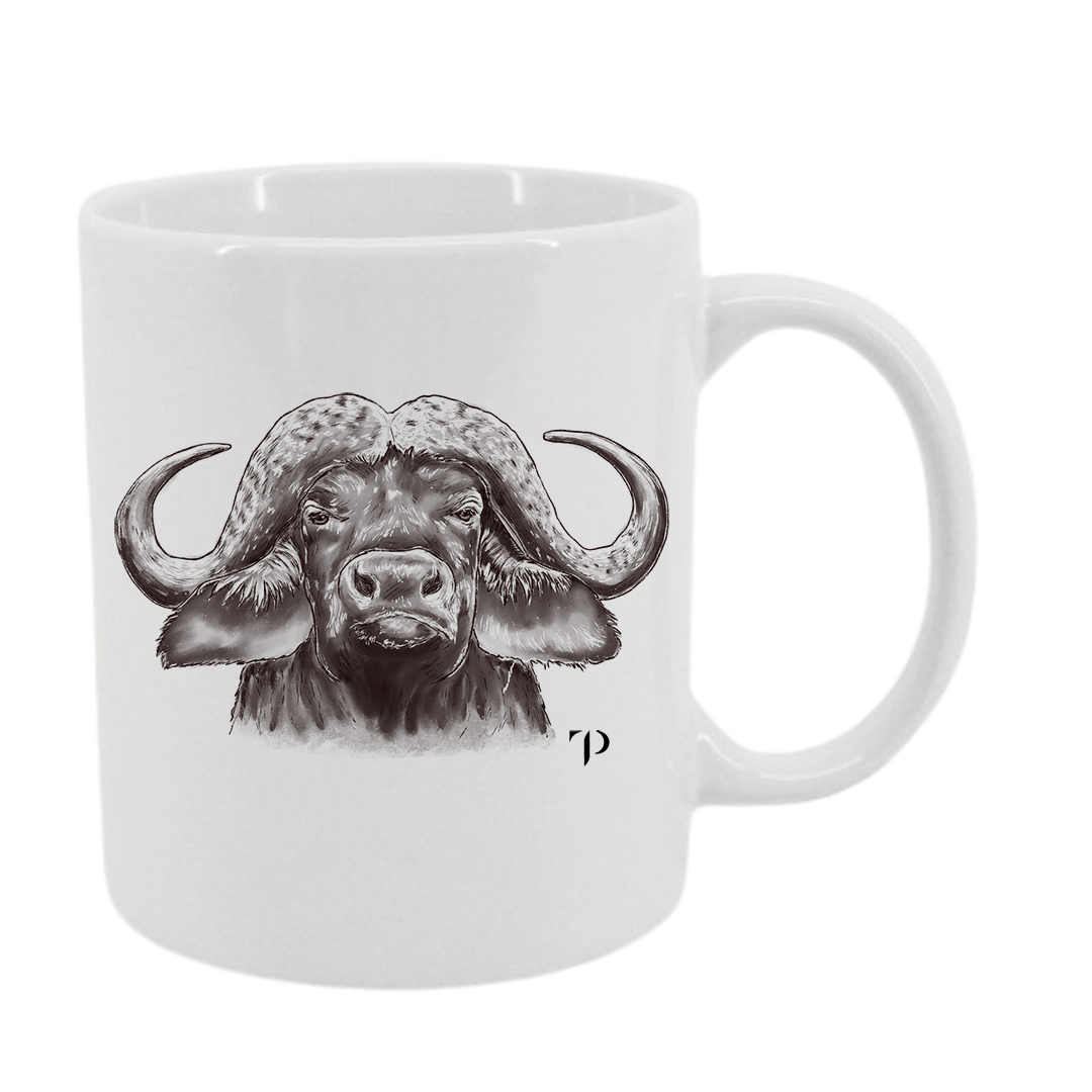 Búfalo B/N - Taza