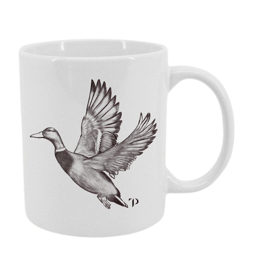 Pato B/N - Taza