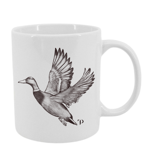 Pato B/N - Taza
