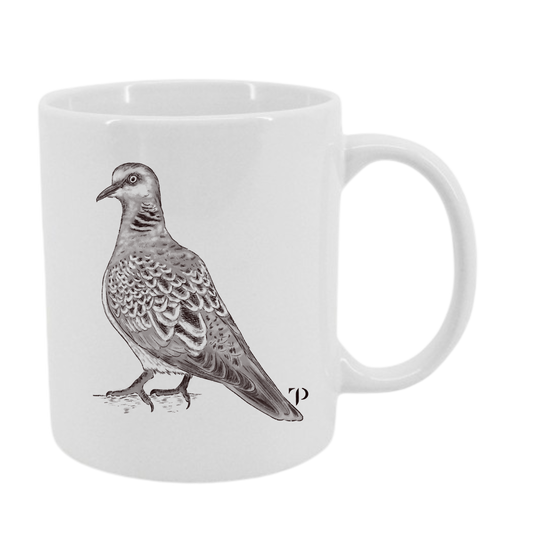 Tórtola B/N - Taza