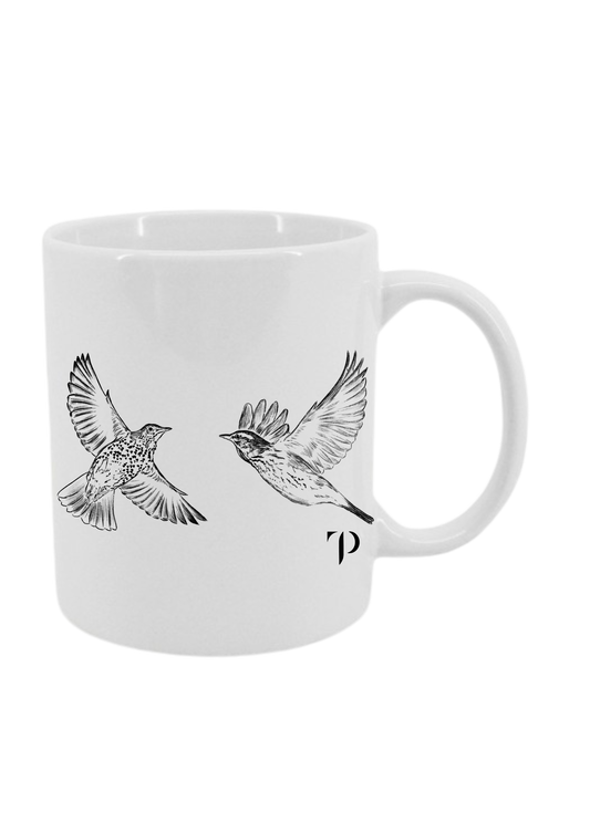 Zorzales Volando B/N - Taza