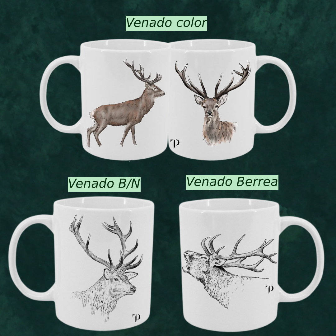 BOTELLA/TERMO +  TAZA + CAJA MADERA (diseños a elegir)
