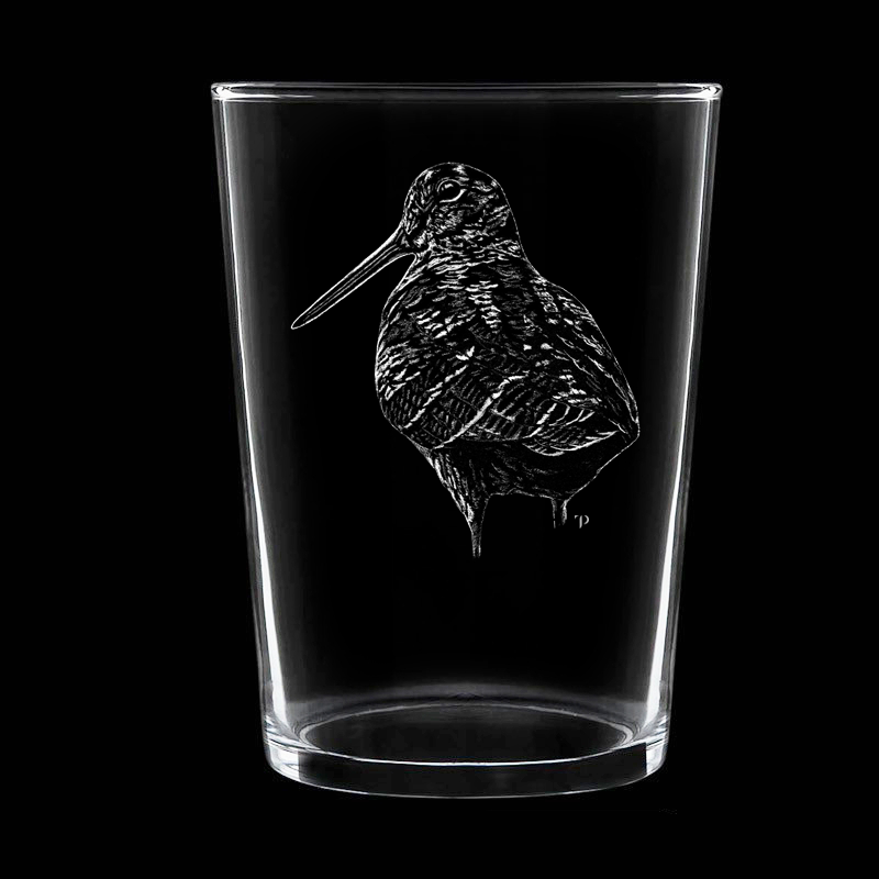 Becada N.1 - Vaso ancho de vidrio