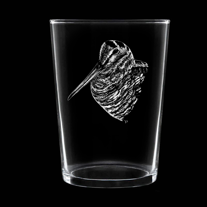 Becada N.2 - Vaso ancho de vidrio