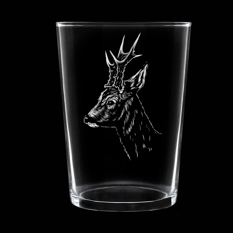 Corzo N.2 - Vaso ancho de vidrio