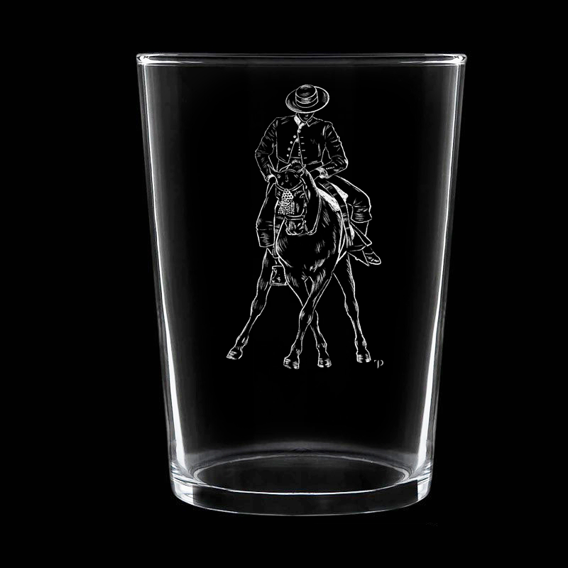 Doma Vaquera - Vaso ancho de vidrio