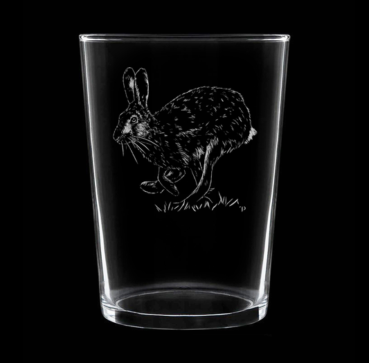 Liebre N.2 - Vaso ancho de vidrio