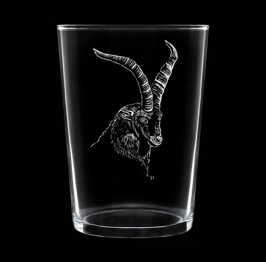 Macho Montés N.1 - Vaso ancho de vidrio