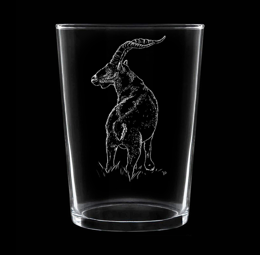 Macho Montés N.2 - Vaso ancho de vidrio