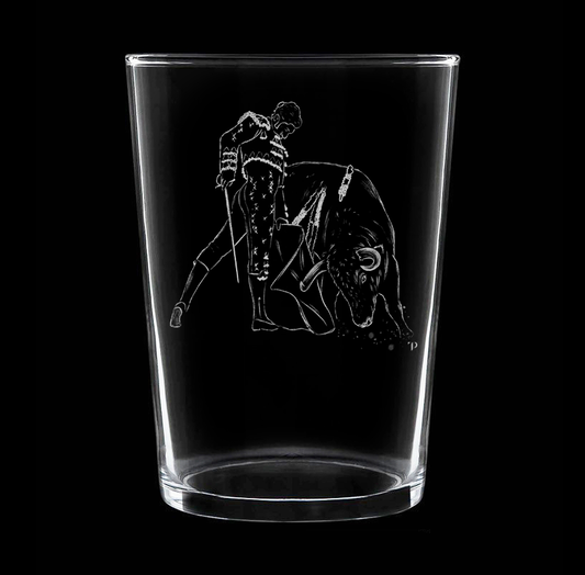 Morante - Vaso ancho de vidrio