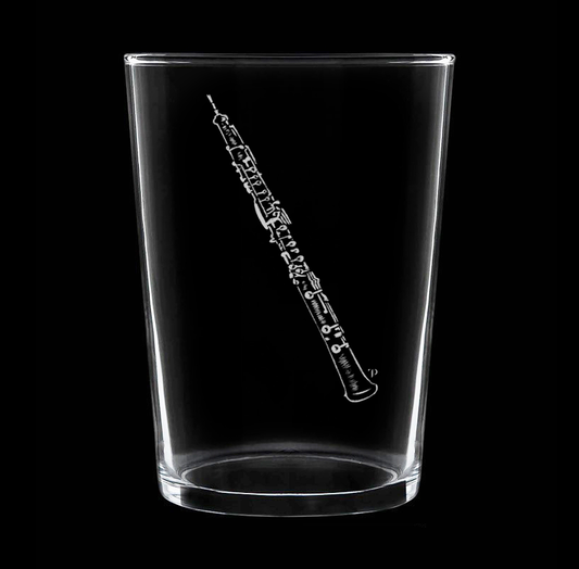 Oboe - Vaso ancho de vidrio