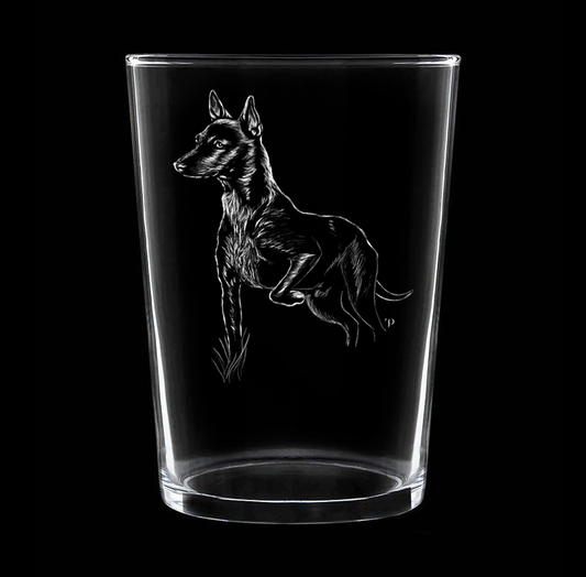 Podenco N.1 - Vaso ancho de vidrio