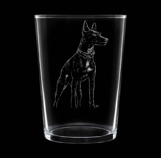 Podenco N.2 - Vaso ancho de vidrio