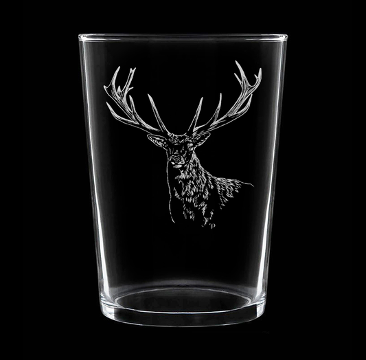 Venado N.2 - Vaso ancho de vidrio