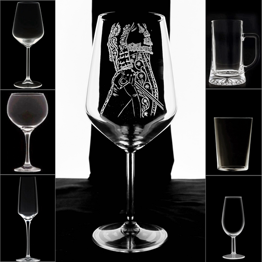 TORERO 2 - Copa Vino Taurina y + Grabados en Vidrio