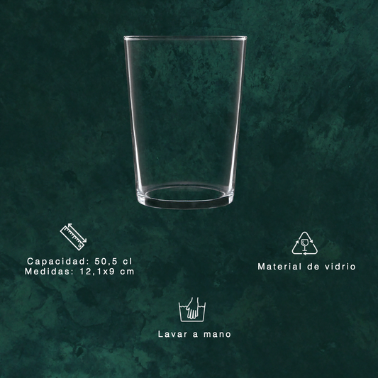 Vaso ancho para personalizar