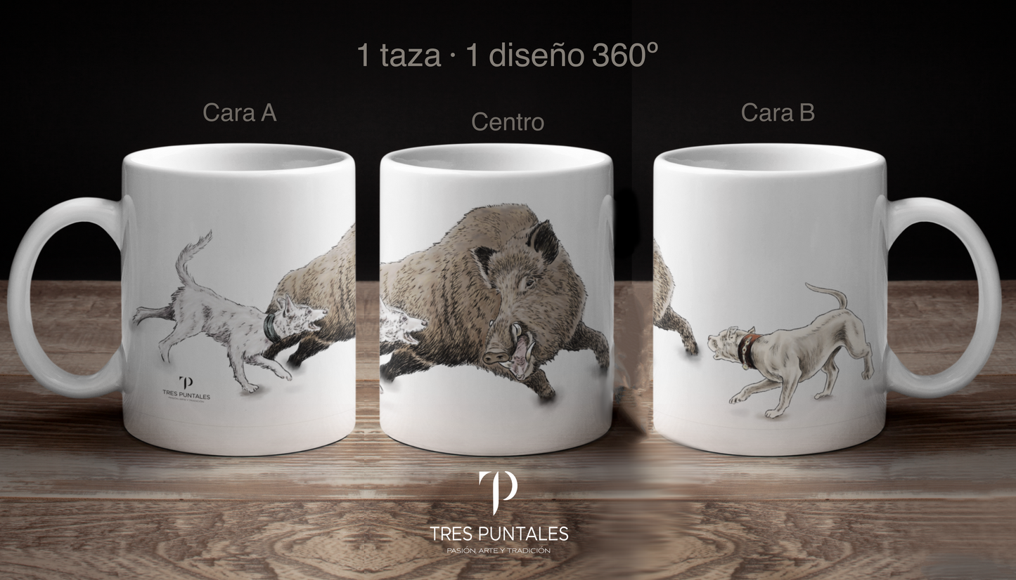 EN STOCK - Tazas Cerámica - Diseños Cinegéticos